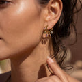 Confetti Gem Drop Hoops