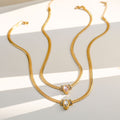 Marquise Cuban Link Necklace