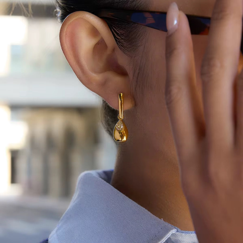 Teardrop Drop Earrings