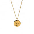 Hammered Disk Pendant