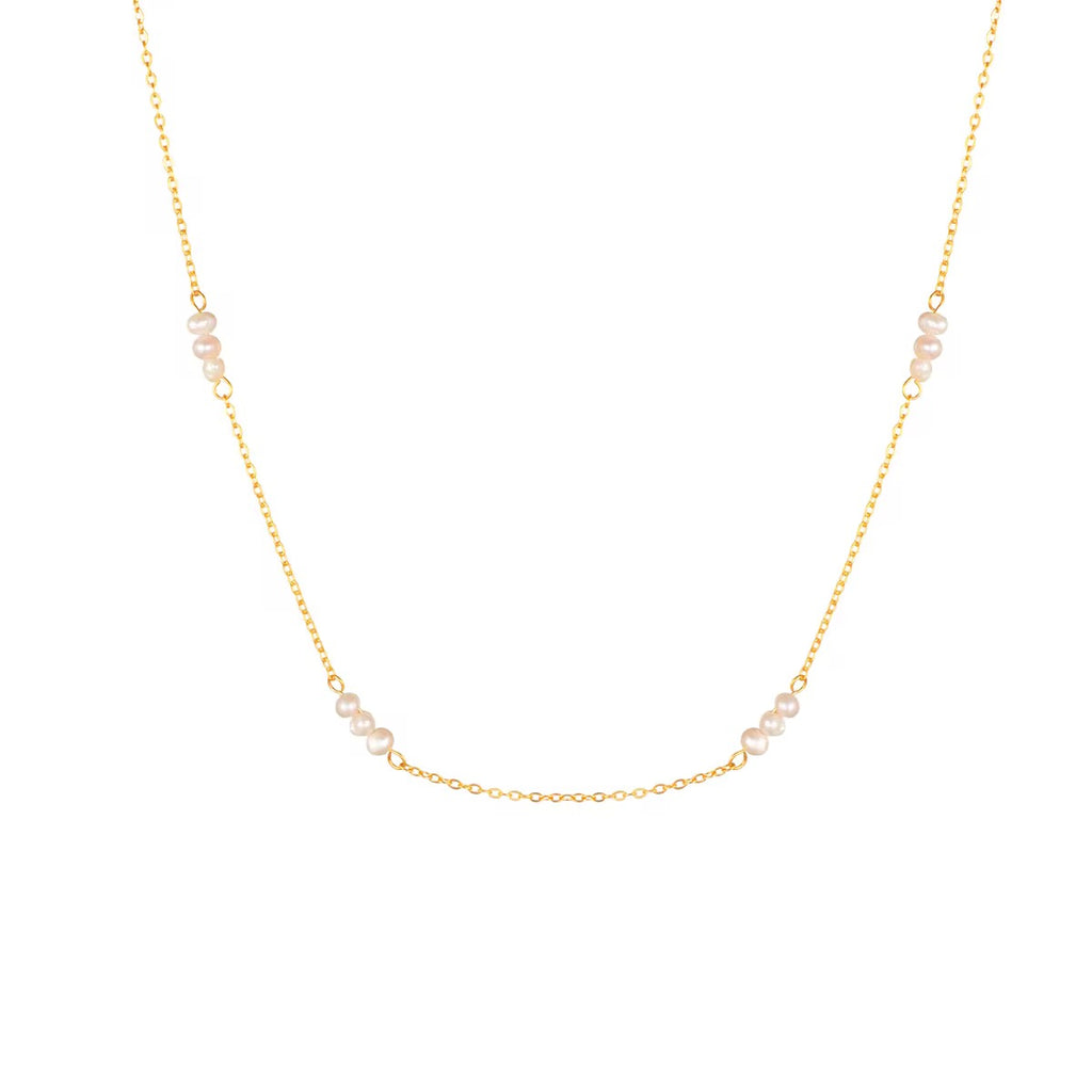 Baroque Fresh Water Pearl in Chain